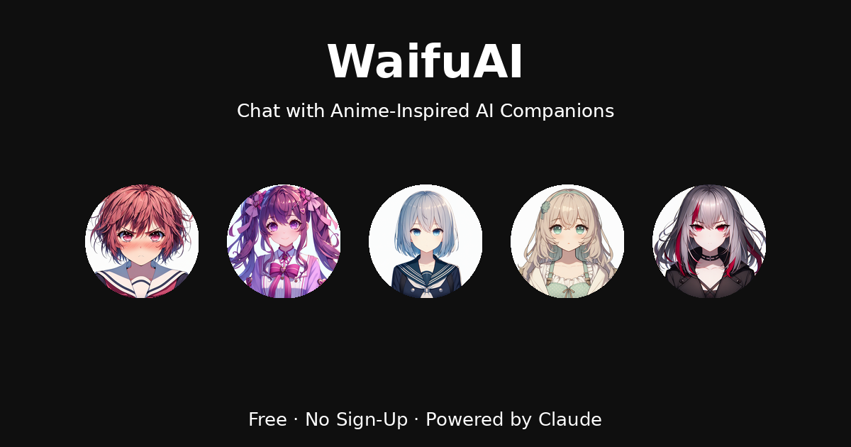 WaifuAI — Chat with Anime-Inspired AI Companions
